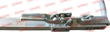 34835 Rechteckrohrspriegel, Alu, Sprung 100, l=2290, klappbares Planenrohr